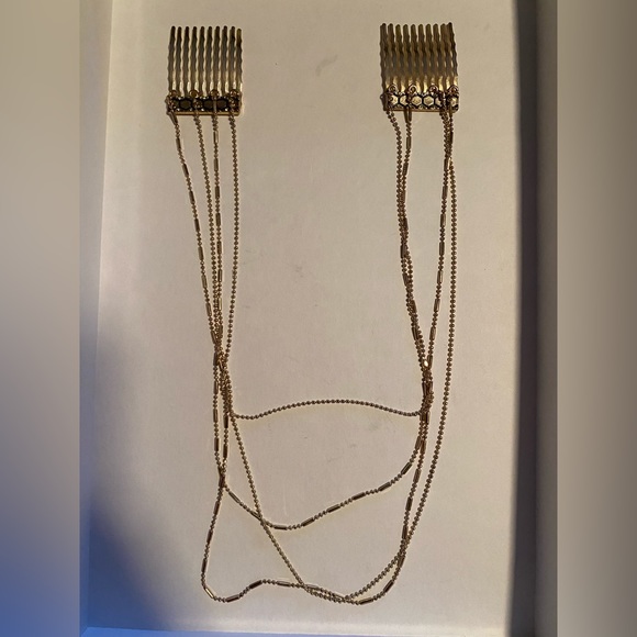 Belle Noel “Honey Hexagon” Hair Comb - Picture 2 of 2